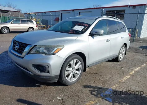 2017 Nissan Pathfinder Sl from USA, damaged, VIN 5N1DR2MN8HC613059